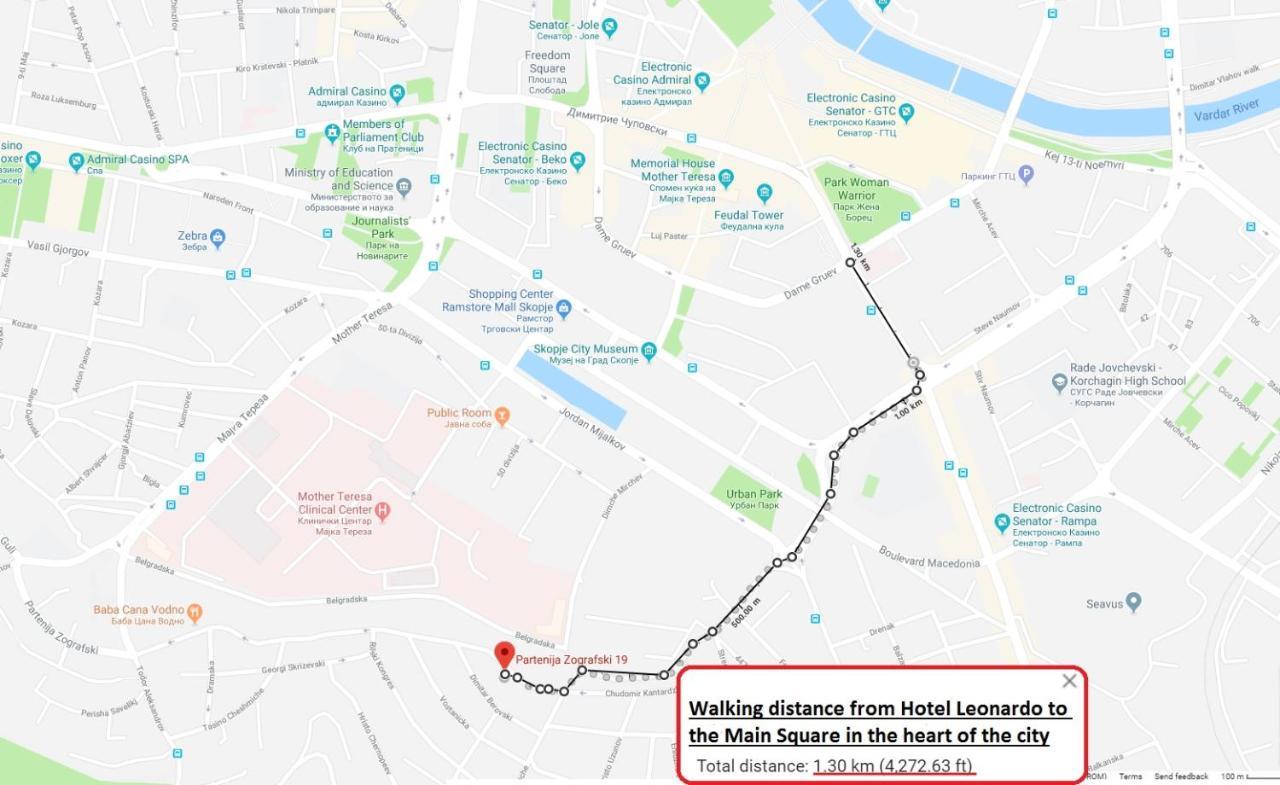 סקופיה Leonardo Hotel מראה חיצוני תמונה